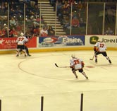 QC Flames defense in action